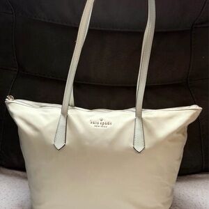 kate spade Ivory Tote Bag
